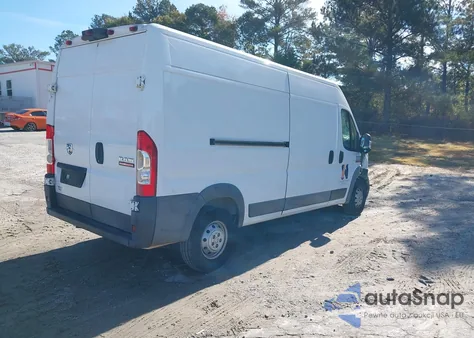 2018 Ram Promaster 2500 High Roof 159 Wb z USA, uszkodzony, nr VIN 3C6TRVDG4JE144383